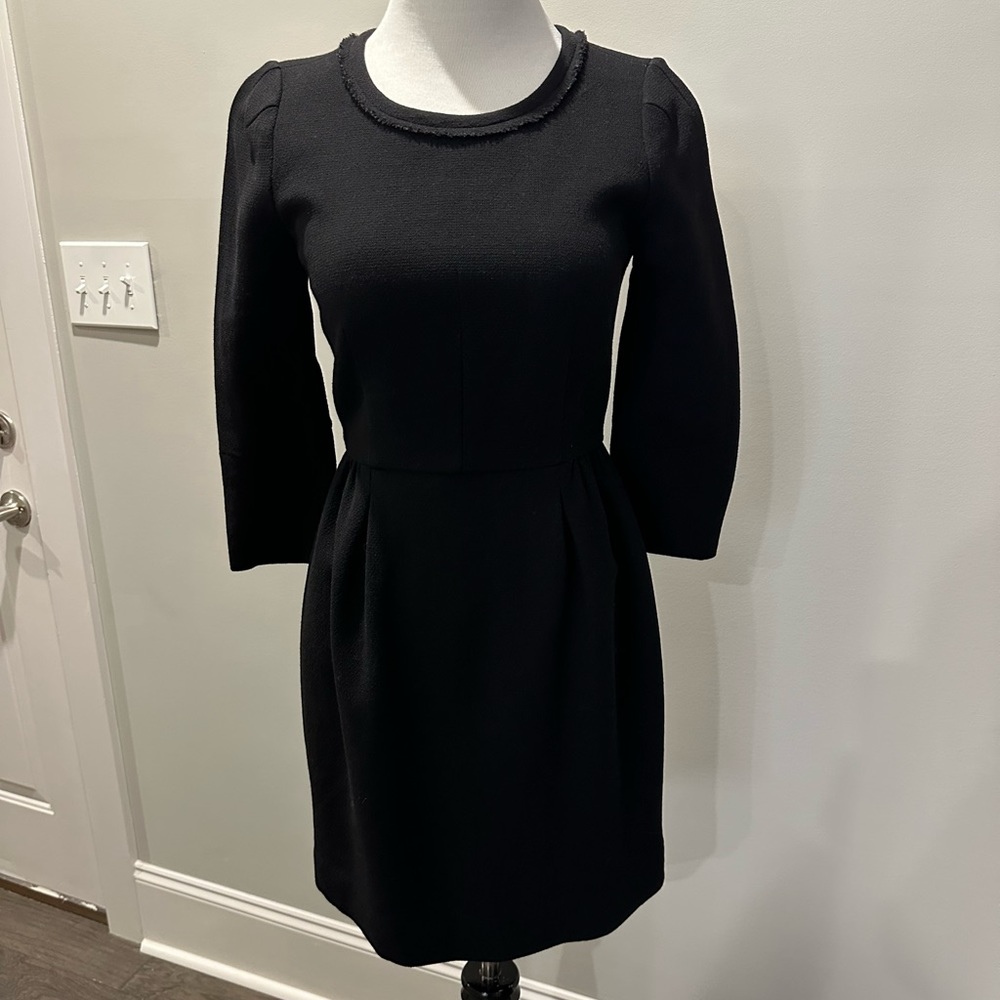 J.Crew black dress